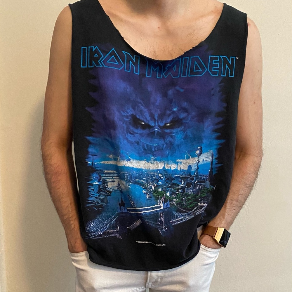 Iron Maiden brave new world shirt